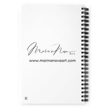 Load image into Gallery viewer, Golden Universe - Spiral Notebook