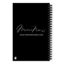 Load image into Gallery viewer, Monochrome Universe - Spiral Notebook