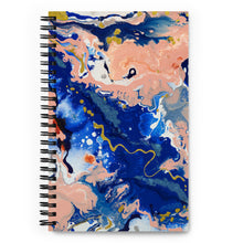Load image into Gallery viewer, Golden Universe - Spiral Notebook