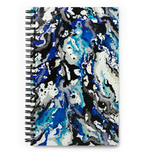 Load image into Gallery viewer, Blue Universe - Spiral Notebook