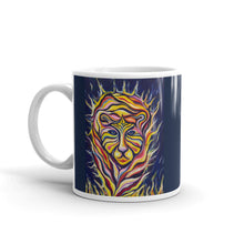 Load image into Gallery viewer, Fire Tiger - White glossy mug
