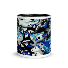 Load image into Gallery viewer, Blue Universe - Mug with Color Inside

