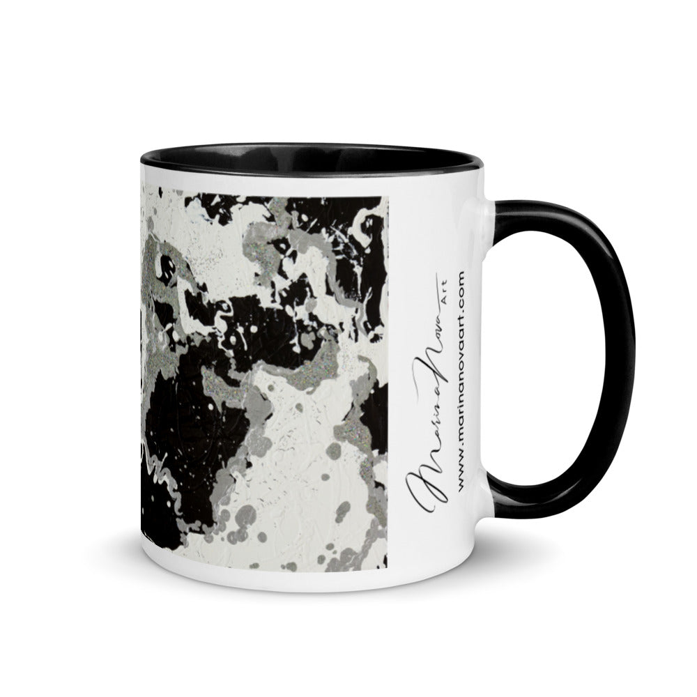 Monochrome Universe - Mug with Color Inside