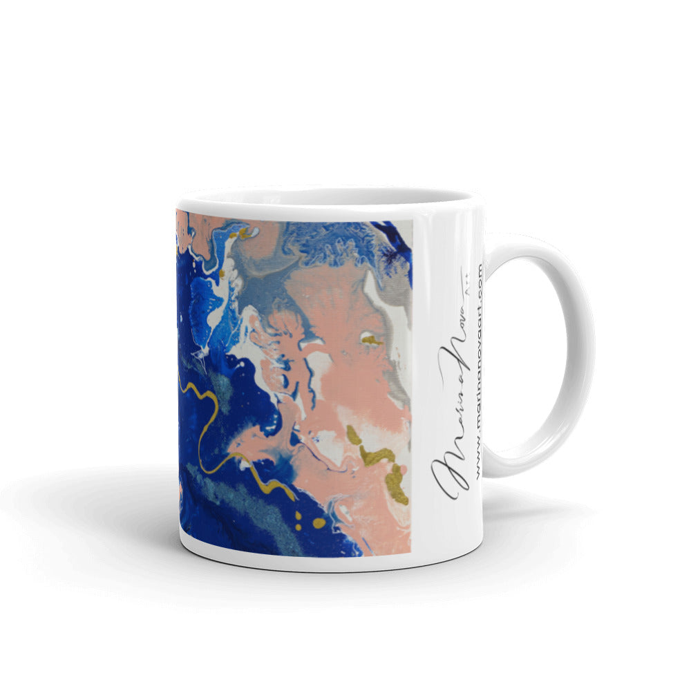 Golden Universe - White Glossy Mug